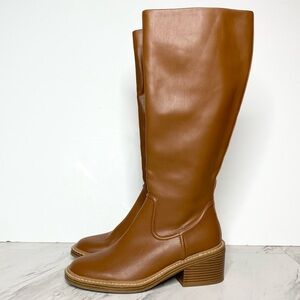 Steven By Steve Madden Calda Brown Tall Boot 7 1/2 M
